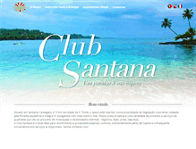 Tablet Screenshot of clubsantana.com